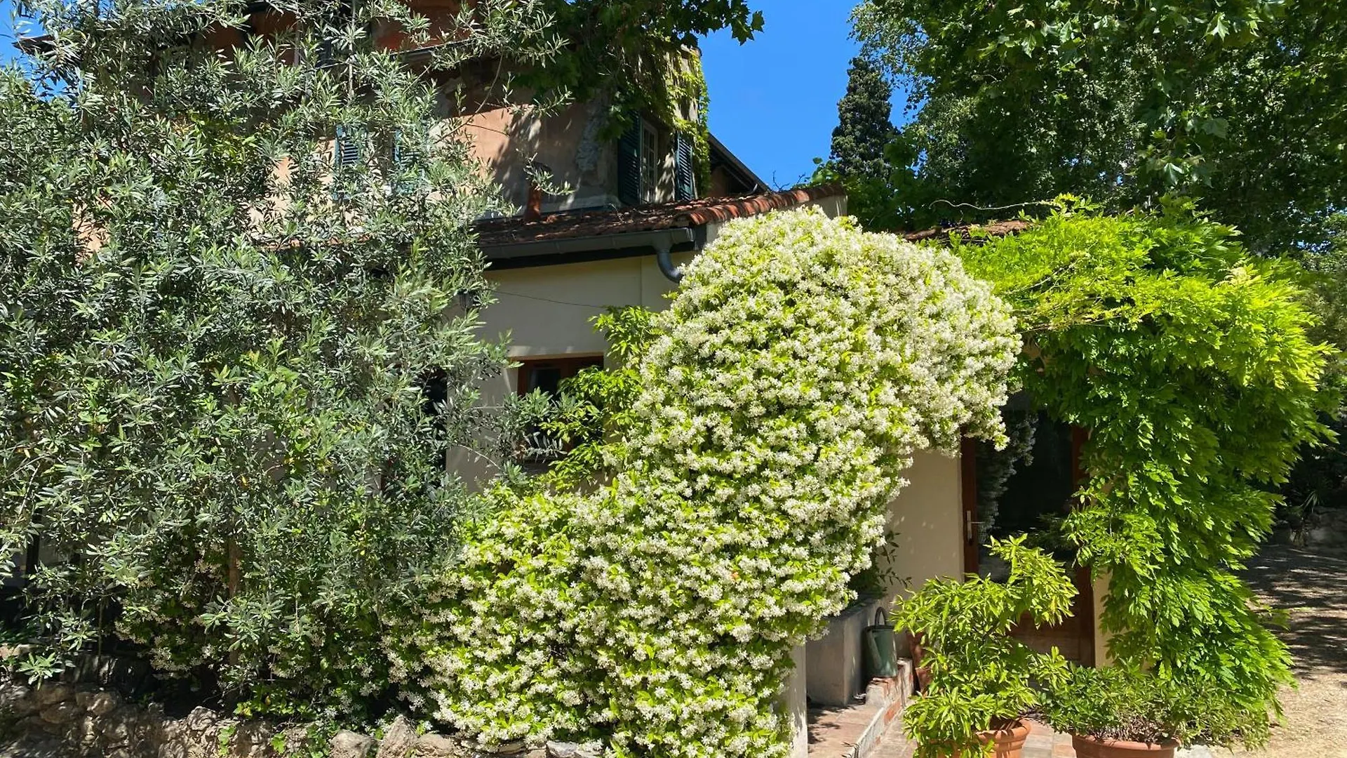 Hébergement de vacances dépendance de bastide climatisée dans parc exceptionnel, au calme Marseille